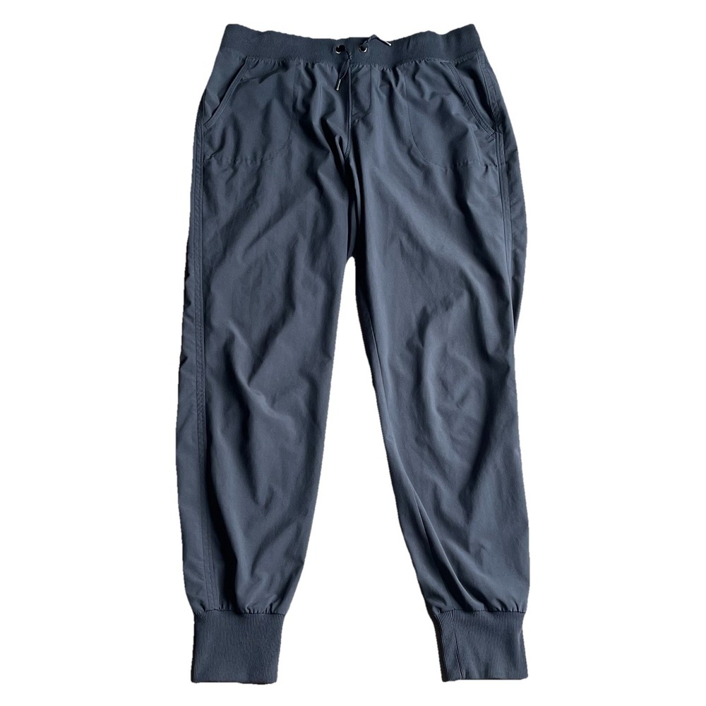 Athleta Women's Gray Jogger Size 4 Pull-on Tie Waist Quick Dry Workout Pants